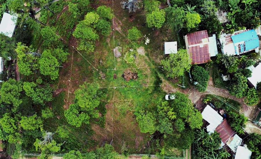 Plano de disponibilidad de lotes Villa Napoleón — 5 lotes disponibles en circuito cerrado privado, Francisco Morazán, Honduras